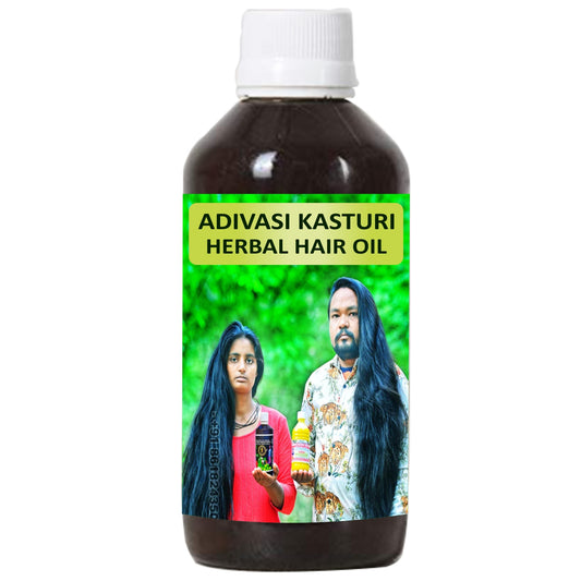 Donnara Organics Adivasi Kasturi Herbal Hair Oil For Faster Hair Growth (60 ML)