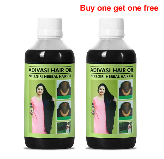 Adivasi Herbal Hair Oil 125ML*2 (buy one get one free)