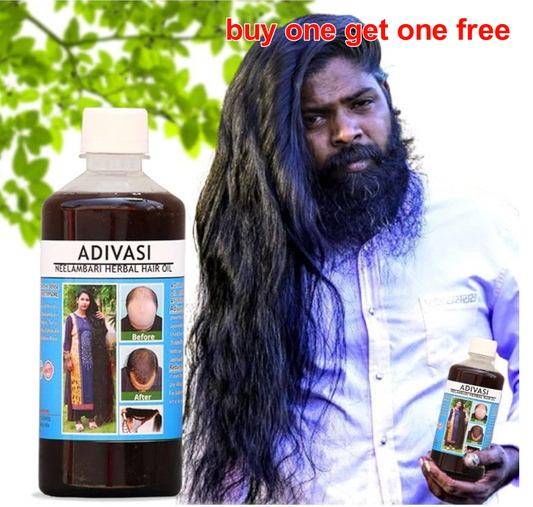 Adivasi Neelambari Herbal Hair Oil 125M*2（buy one get one free）